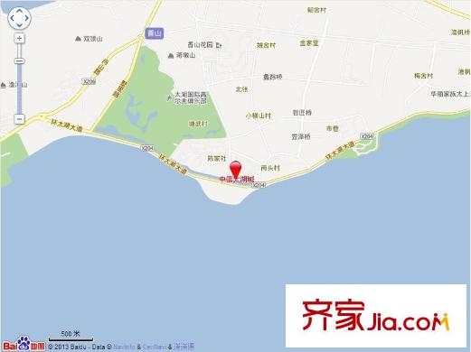 中信太湖城交通圖
