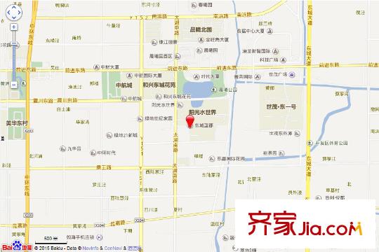 東城藍郡電子地圖
