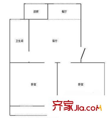 蘇蠡花苑 戶型圖