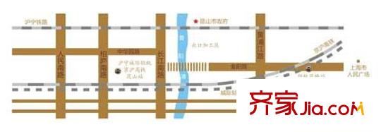財(cái)富灣交通圖2地圖