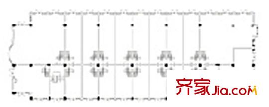 財(cái)富灣戶型圖戶型平面圖 1室1廳1衛(wèi)1廚