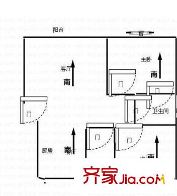 西塘小區(qū) 戶型圖