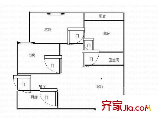西塘小區(qū) 戶型圖