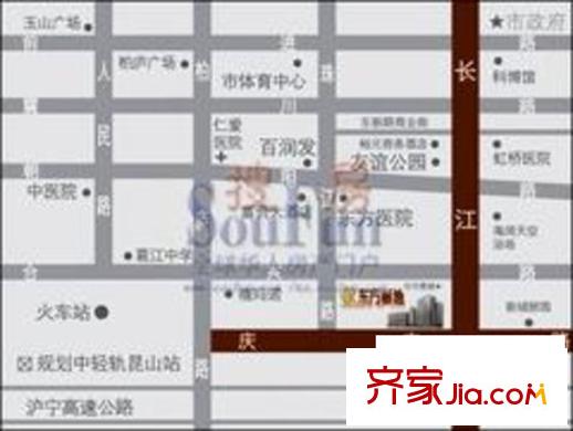 東方麗池交通圖