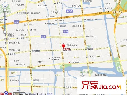 匯盛花苑交通圖