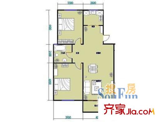  匯盛花苑 戶型圖