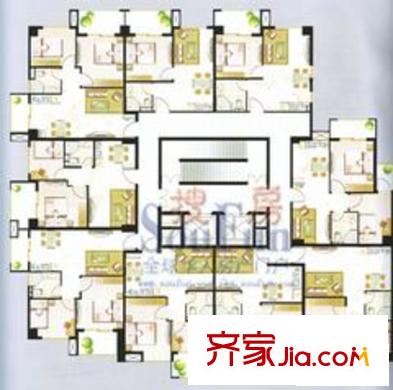 東方麗池 戶型圖
