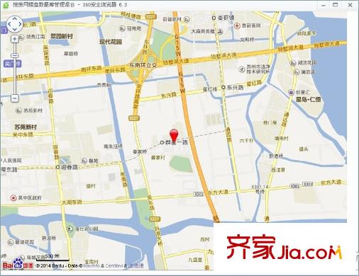 姜家小區(qū)交通圖