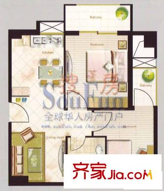 東方麗池 戶型圖