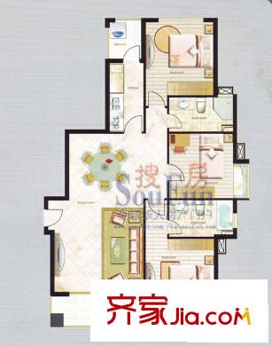東方麗池 戶型圖