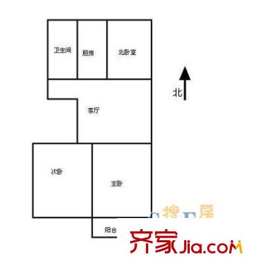 合景領(lǐng)匯廣場公寓 戶型圖