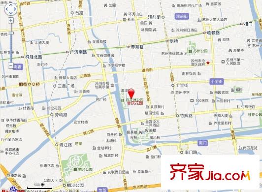 吉慶花園交通圖
