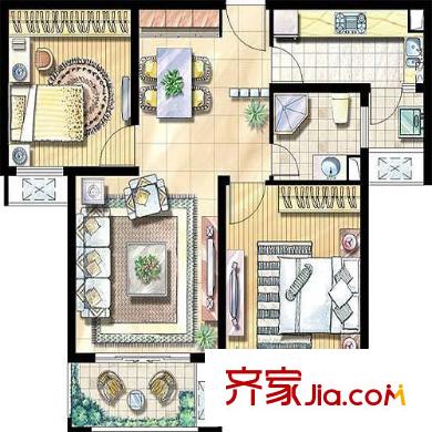 風(fēng)景英倫  戶型圖