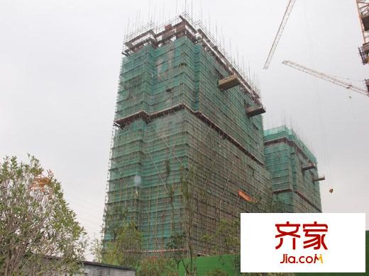 陽光水世界五期B組團工程進度圖（2012-10-27)