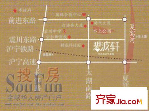 陽光水世界交通圖