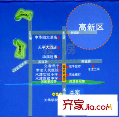 學(xué)林雅苑交通圖