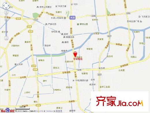 學(xué)林雅苑交通圖