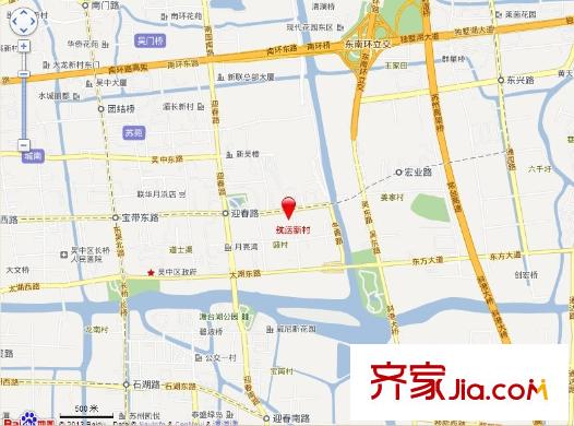 航運新村交通圖