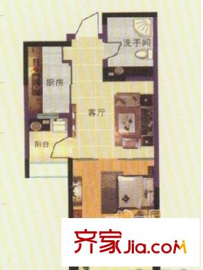 吳趨坊1室1廳1廚1衛(wèi)