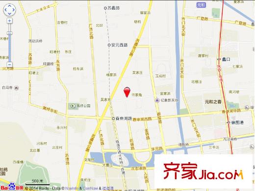 華潤橡樹灣3期交通圖