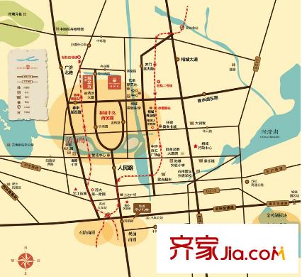 華潤橡樹灣3期區(qū)位圖