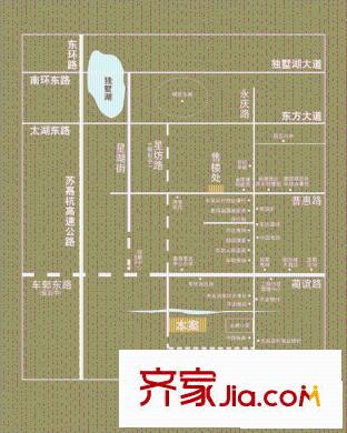 鴻運(yùn)華庭交通圖區(qū)位圖