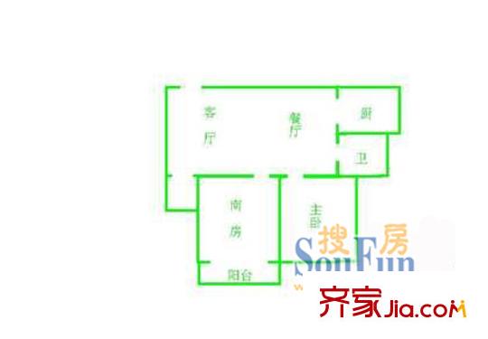 平江路小區(qū) 戶型圖