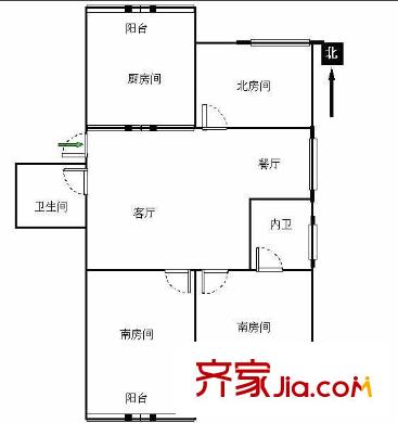 平門新村 戶型圖