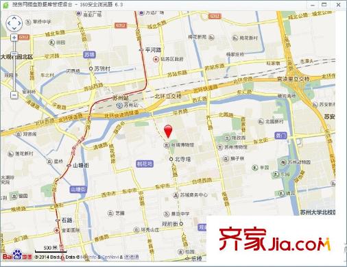 平門新村交通圖
