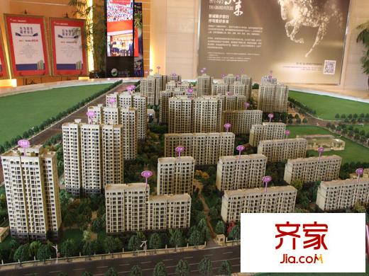 昆山香溢紫郡小區(qū)沙盤圖