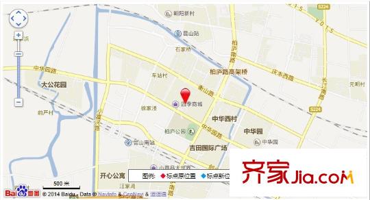 四季華城交通圖