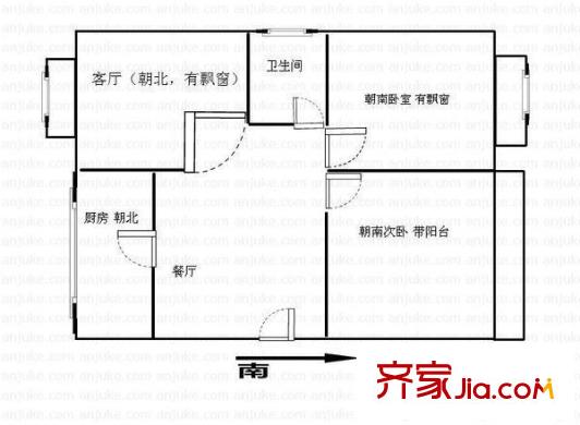 莫邪路778號戶型圖戶型圖 2室2廳1衛(wèi)1廚