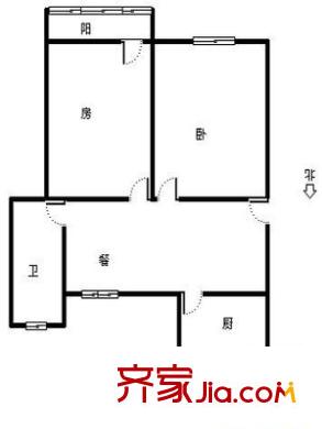 龍港三村  2室1廳1衛(wèi)1廚
