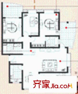 陽光昆城  戶型圖
