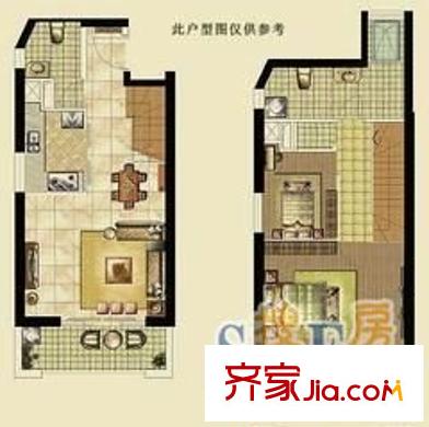 陽光昆城  戶型圖