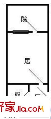 金苑新村戶型圖戶型圖 1室1廳1衛(wèi)1廚