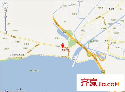 太湖之春交通圖