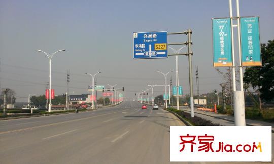 偉業(yè)迎春麗家配套圖向西約50米中山北路