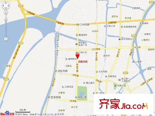 吳越祥庭交通圖