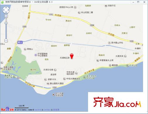 太湖相王府住宅交通圖