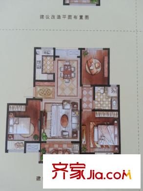 太湖相王府住宅 3室 戶(hù)型圖