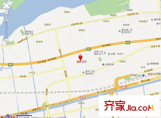 高浜三村交通圖