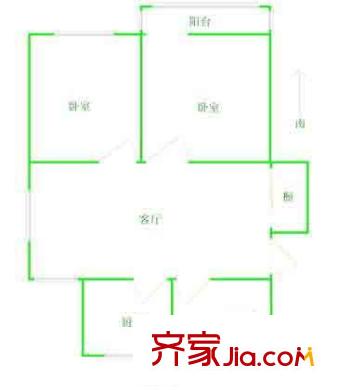  中軍新村 戶型圖