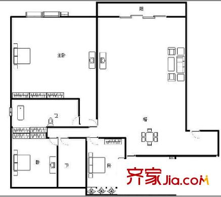 華強(qiáng)青春雅居 戶型圖