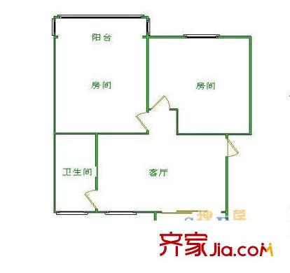 陽山花苑六區(qū) 戶型圖