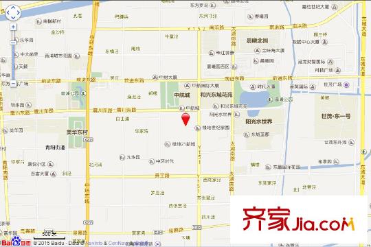 綠地21新城電子地圖