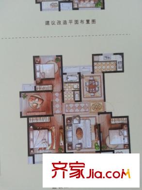 太湖相王府住宅 4室 戶(hù)型圖