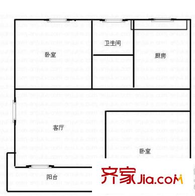 鱸鄉(xiāng)二村 戶型圖