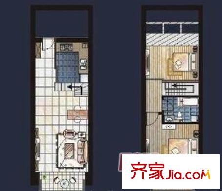永誠國際廣場戶型圖 戶型圖 2室2廳1衛(wèi)1廚