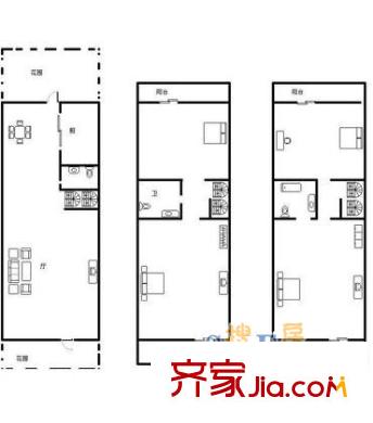  威尼斯花園 戶型圖
